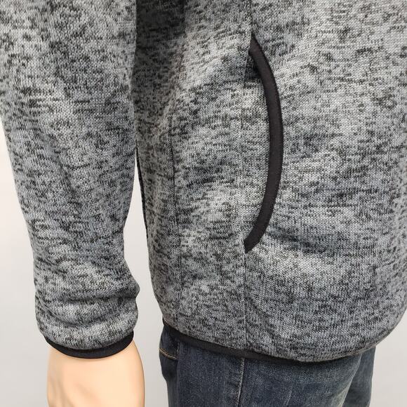 Simply Southern Sweater 1/4 Quarter Snap Button Knit Pullover Unisex M Gray - Picture 7 of 14
